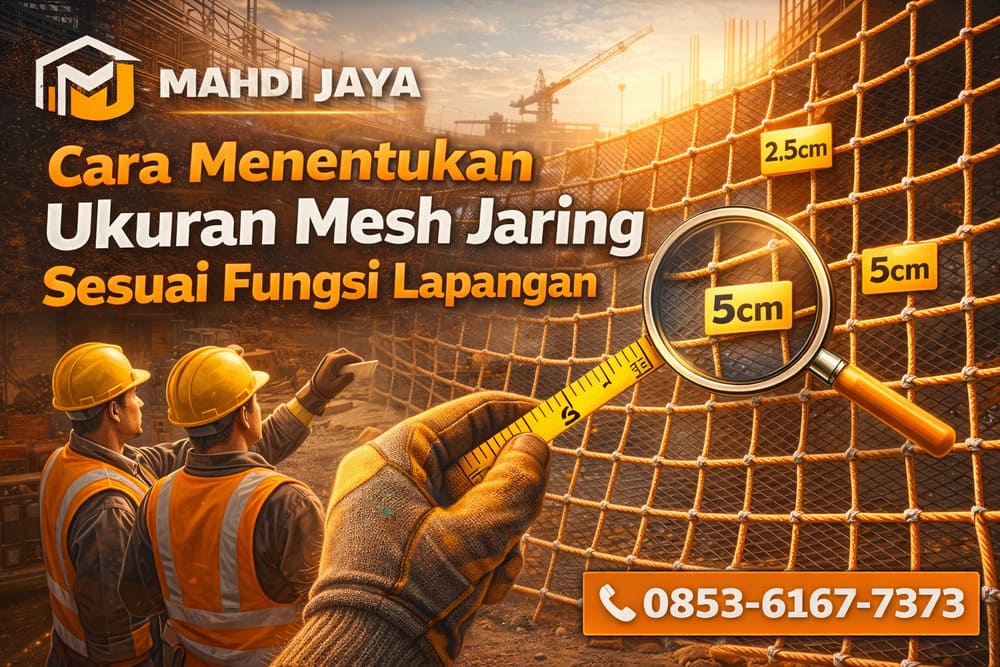 Cara Menentukan Ukuran Mesh Jaring Sesuai Fungsi Lapangan